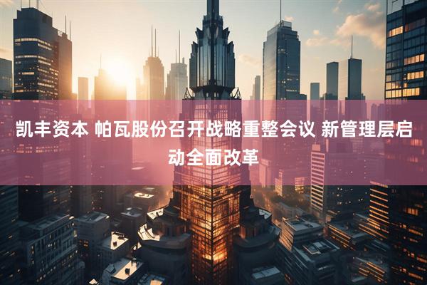 凯丰资本 帕瓦股份召开战略重整会议 新管理层启动全面改革