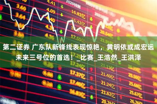 第二证券 广东队新锋线表现惊艳，黄明依或成宏远未来三号位的首选！_比赛_王浩然_王洪泽